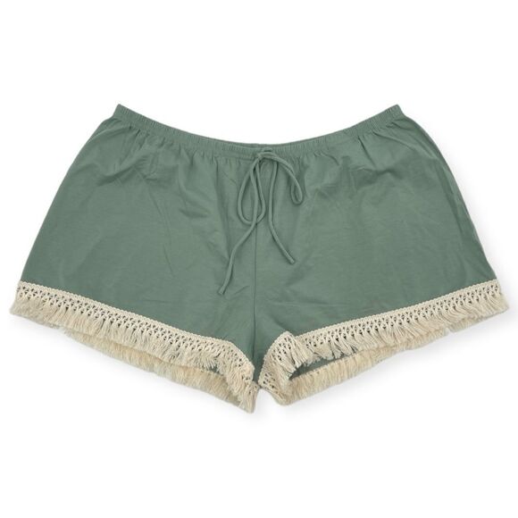 -Lemon Women's Cozy Cashmere Lounge and Sleep Shorts NWT L - Picture 9 of 14